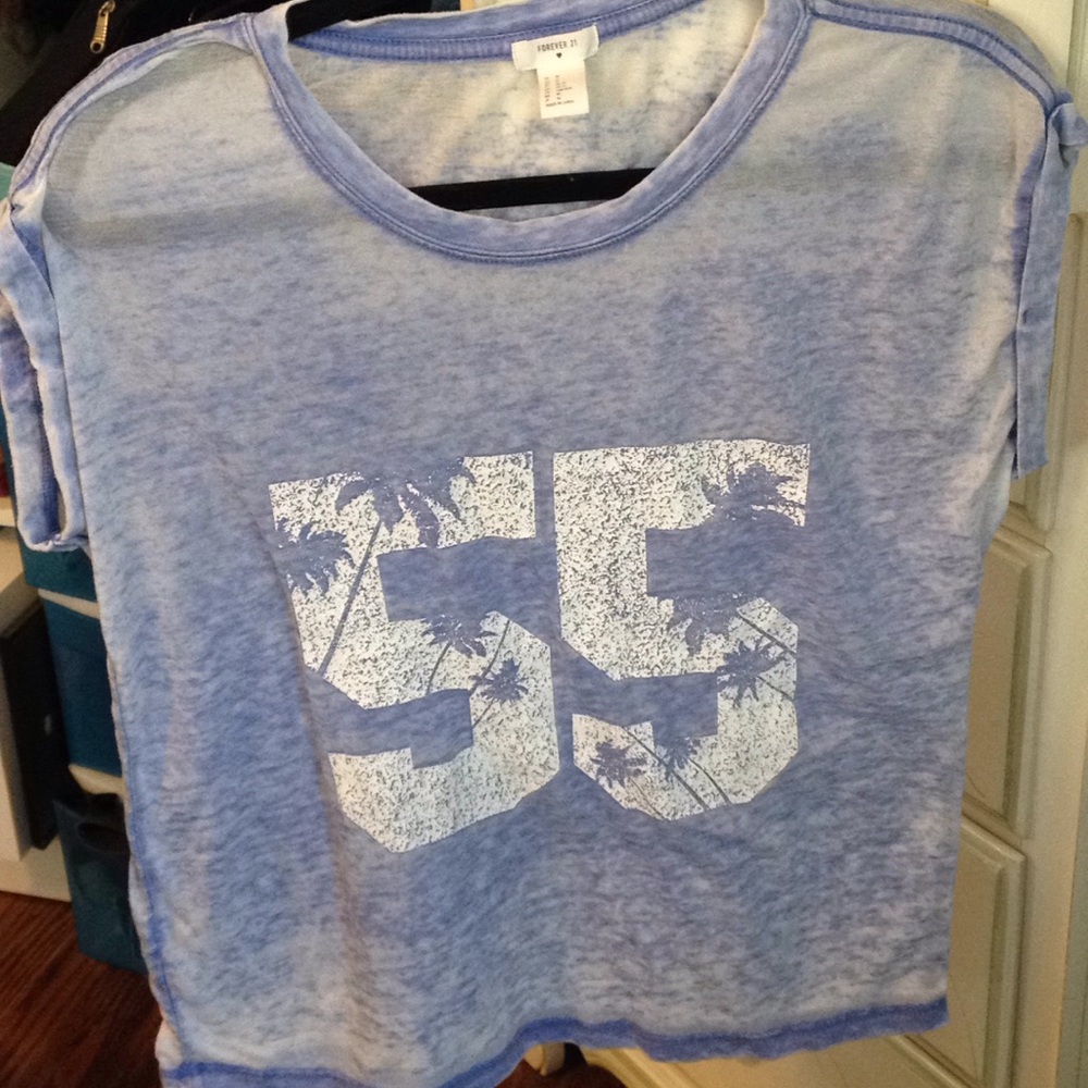 Semi-Sheer Beachy Tee